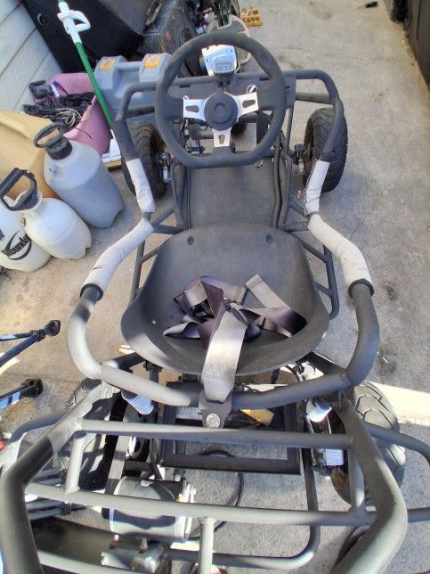Cool Electric Go Cart OR Better Yet DROP A GAS ENGINE IN IT.
