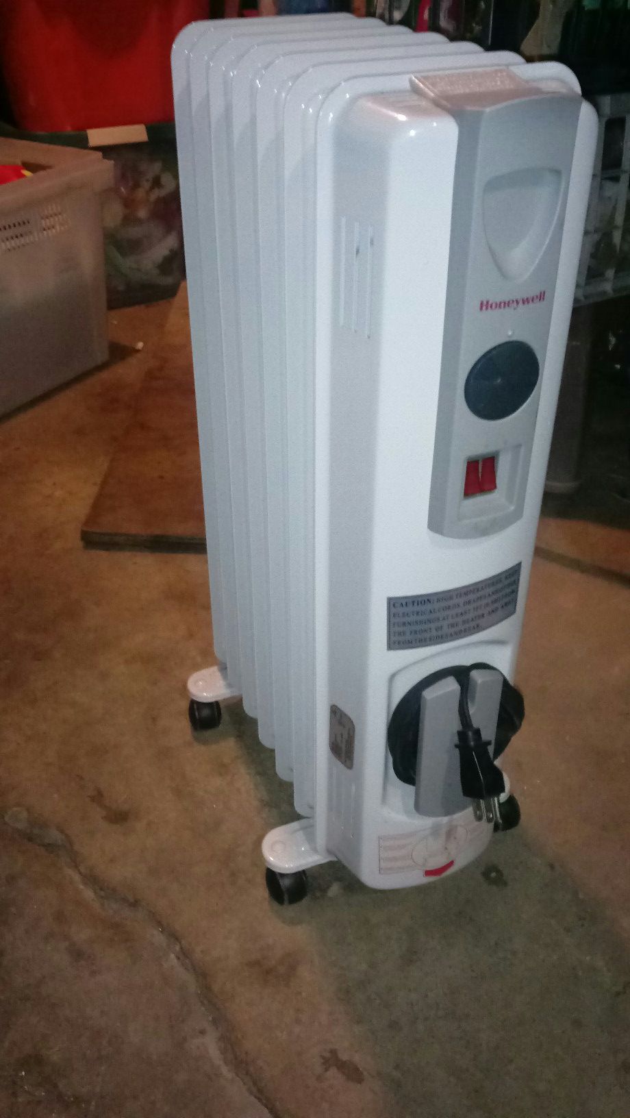 Honeywell radiant heater 1500 watts