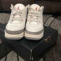 Jordan 3 White Cements Retro Ps 