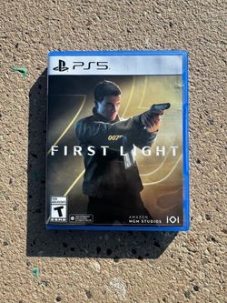 $40!! 007 First Light - PlayStation 5 (PS5) Game Disc Complete CIB
