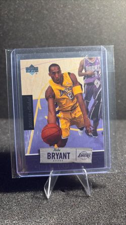 Kobe Bryant Upper Deck Rookie Debut Basketball Card
