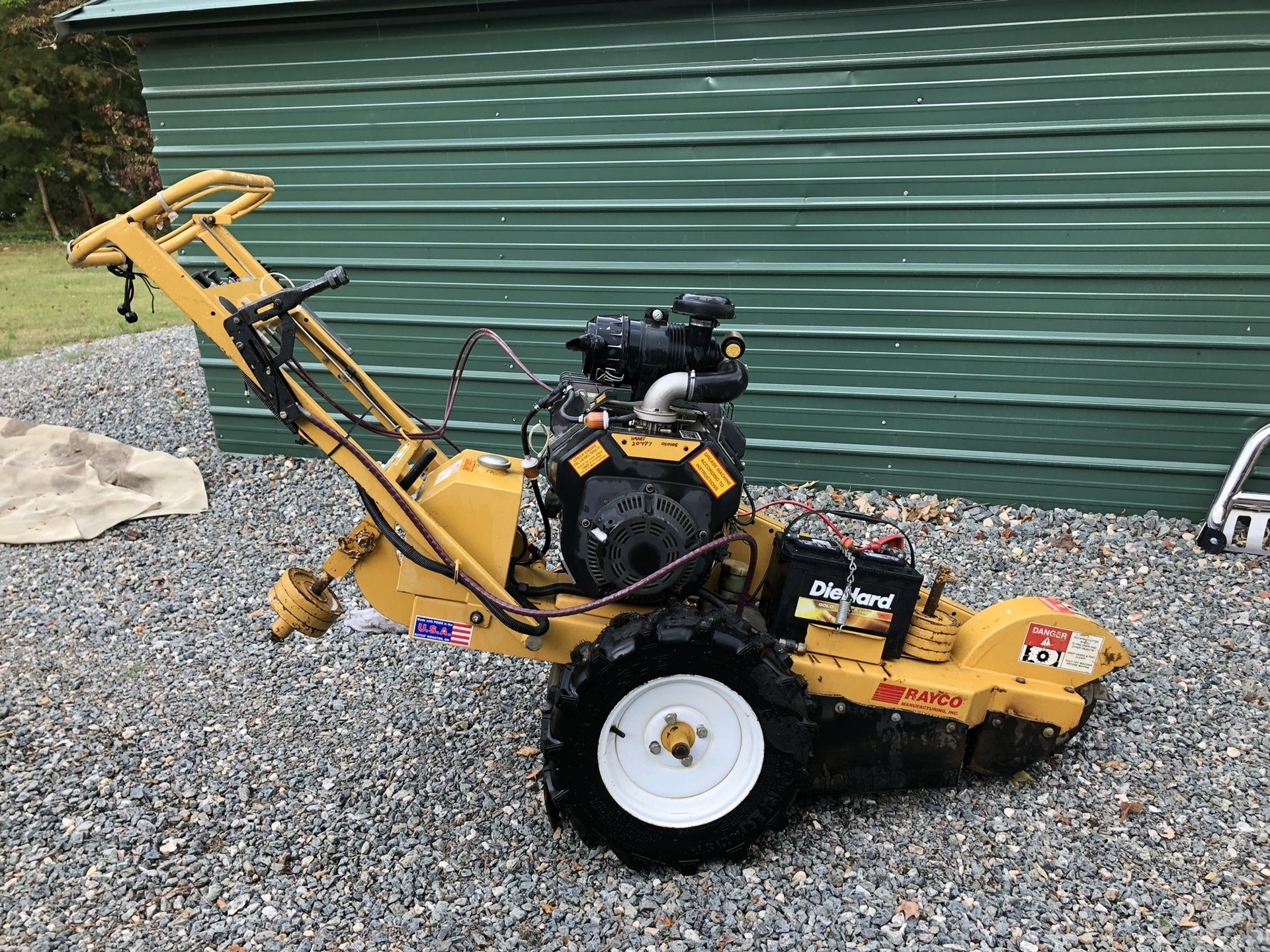 Rayco Mini Work Force Stump Grinde