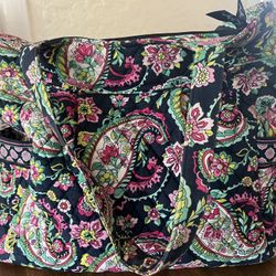 Large Vera Bradley Paisley Tote