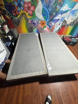 Tempur-Pedic Split King Adjustable Power Bed Base w/ Massage + Remotes
