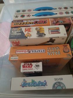 Variety of games brand new or slightly used from $5