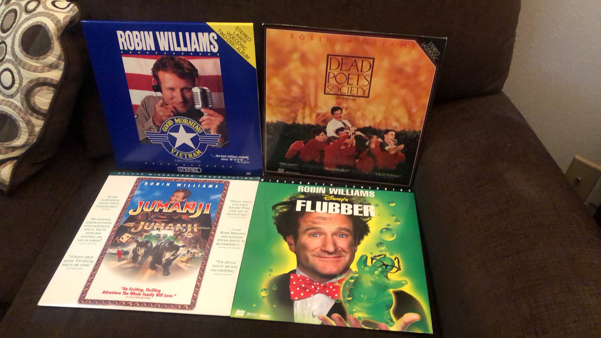 Robin Williams Laserdisc Lot-4