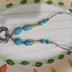 Turquoise Heart Necklace 