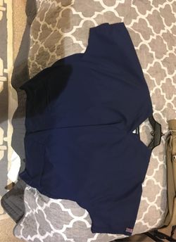 Navy blue scrub top ( Cherokee) -Large