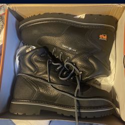 STEEL TOE WORK BOOTS 