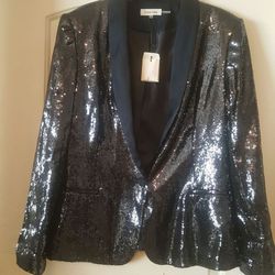 Calvin Klein Sparkling Dress Jacket