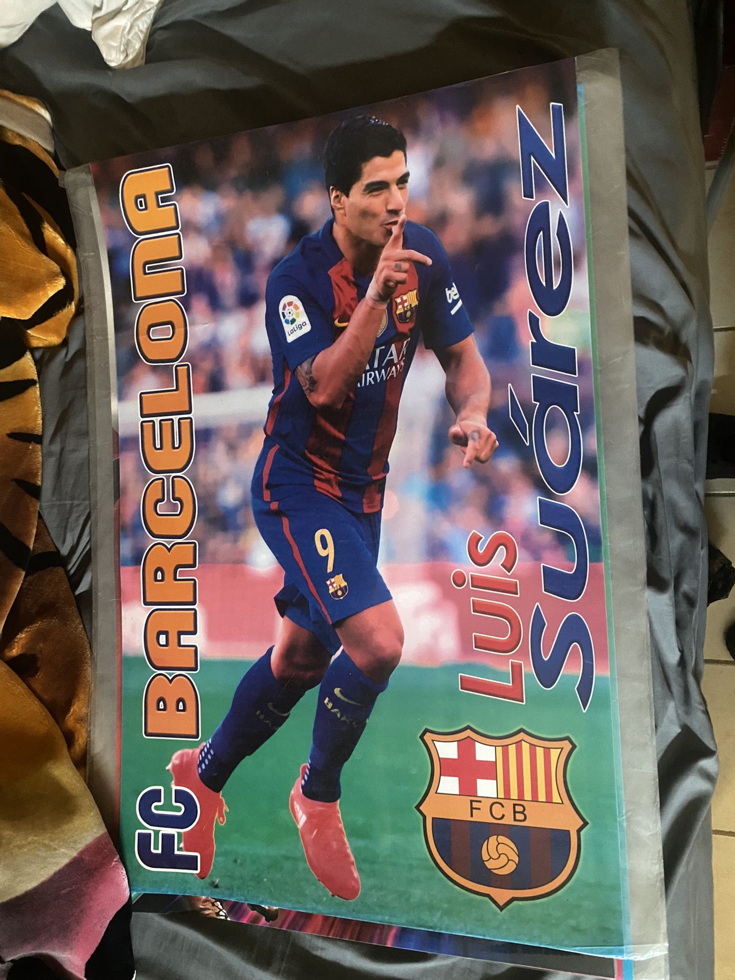 Luis Suarez Fc Barcelona Poster