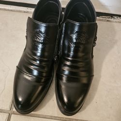BRAND NEW MEN'S DRESS BOOTS BRITISH STYLE SIZE 9 COLOR BLACK