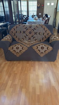 Coffee with sides table cloth