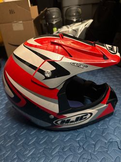 Dirt bike helmet