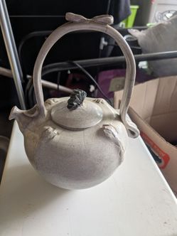 Old Raki Japanese Ceremonial Tea pot