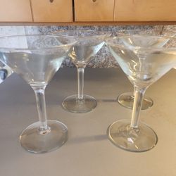 4 Martini Glass 