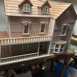 Real Hand Built Doll House