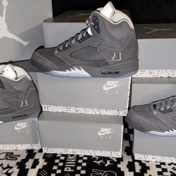 Jordan 5 wolf grey