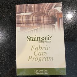 Sealed STAINSAFE Companies FABRIC CARE KITS Program Cleaner Freshener