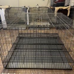 Heavy Duty, Puppy, Dog, Cat Playpen with pans and door Kennel