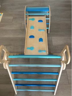 Montessori wooden toddler climbing 3 piece set