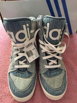 Jeremy Scott adidas Hi Denim Size 9.5