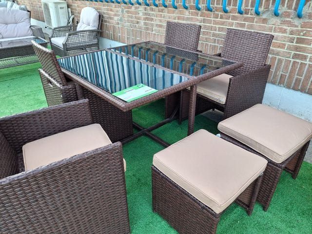 Juego de exterior, outdoor set, patio. Ask For Price