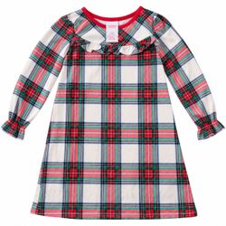 *New* Plaid Long Sleeve PJ Gown