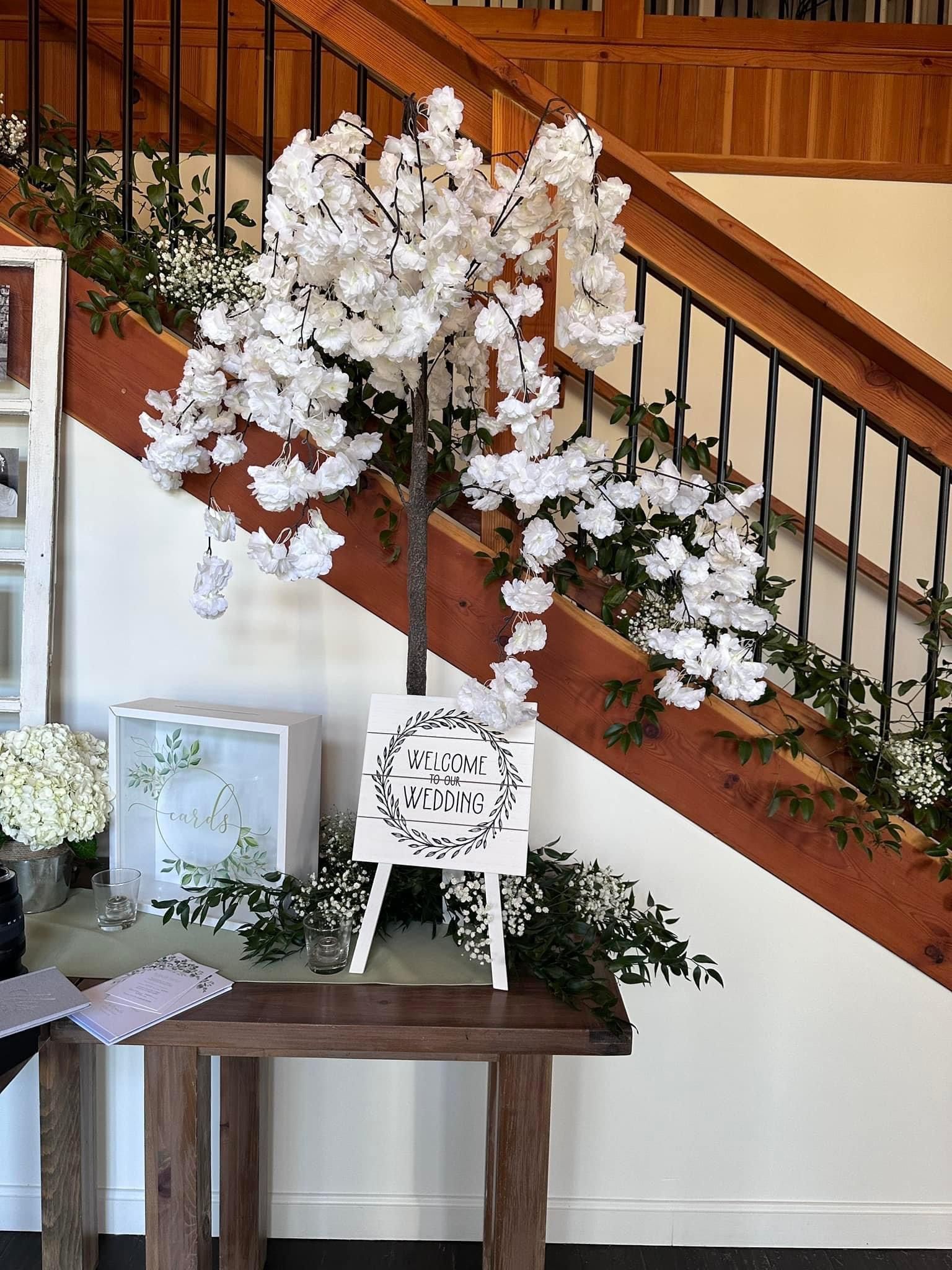 52” Wisteria Tree Centerpiece 