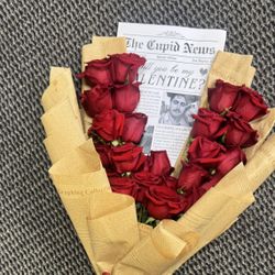 Will You Be My Valentine Bouquet
