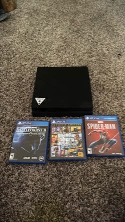 PS4 w/ 3 games