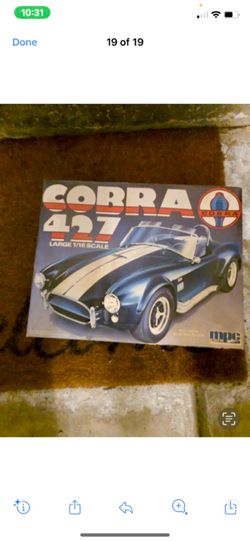 Collectible cobra car
