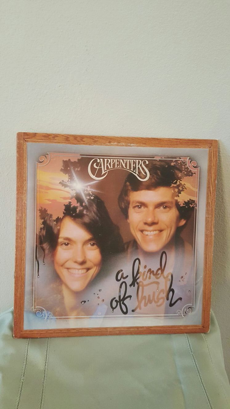 Vintage 1976 The Carpenters A Kind Of Hush Vinyl Record Album