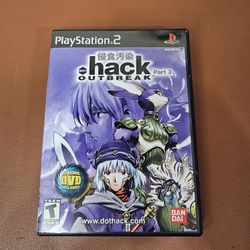 Dot hack Outbreak Part 3 for PlayStation 2 Complete