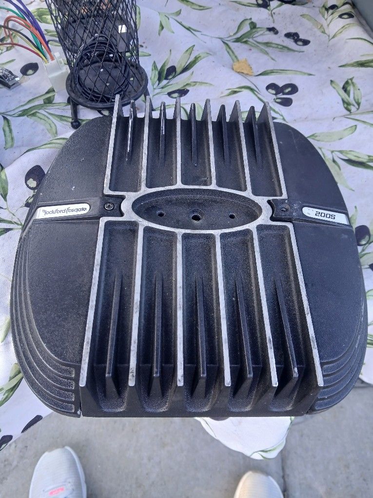 Rockford Fosgate Amplifier Audio 