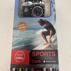 Waterproof Sports Camera-Full HD 1080p-30M
