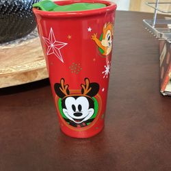 Disney Holiday Tumbler.