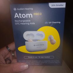 Atom Pro 2 Rechargeable OTC Hearing Aids