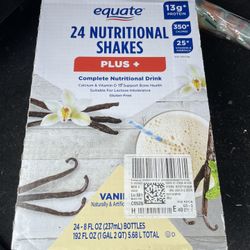 Nutritional Vanilla Shakes 