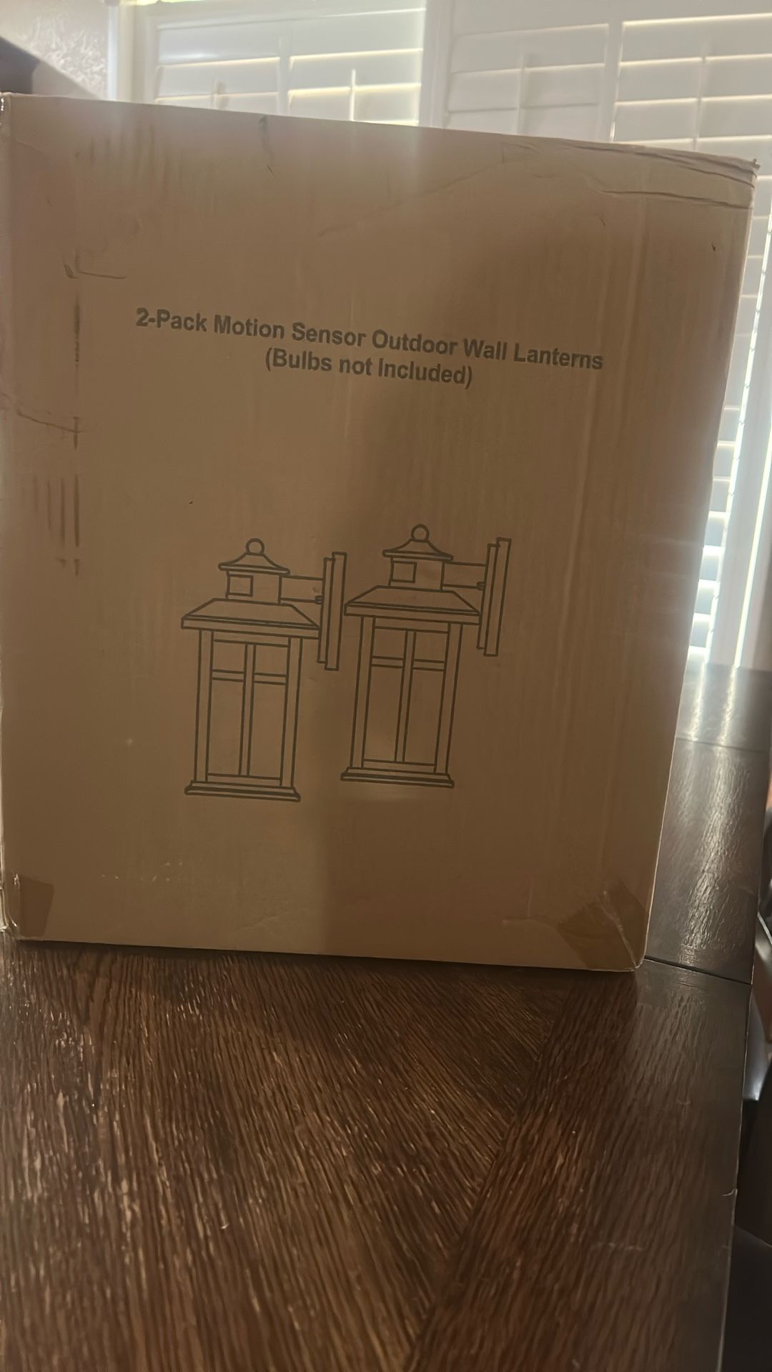 Motion Sensor Outdoor Wall Lanterns