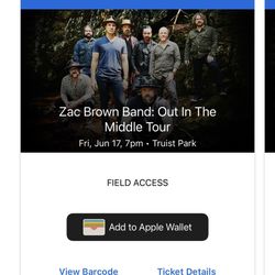 Zac Brown Band at Truist Park