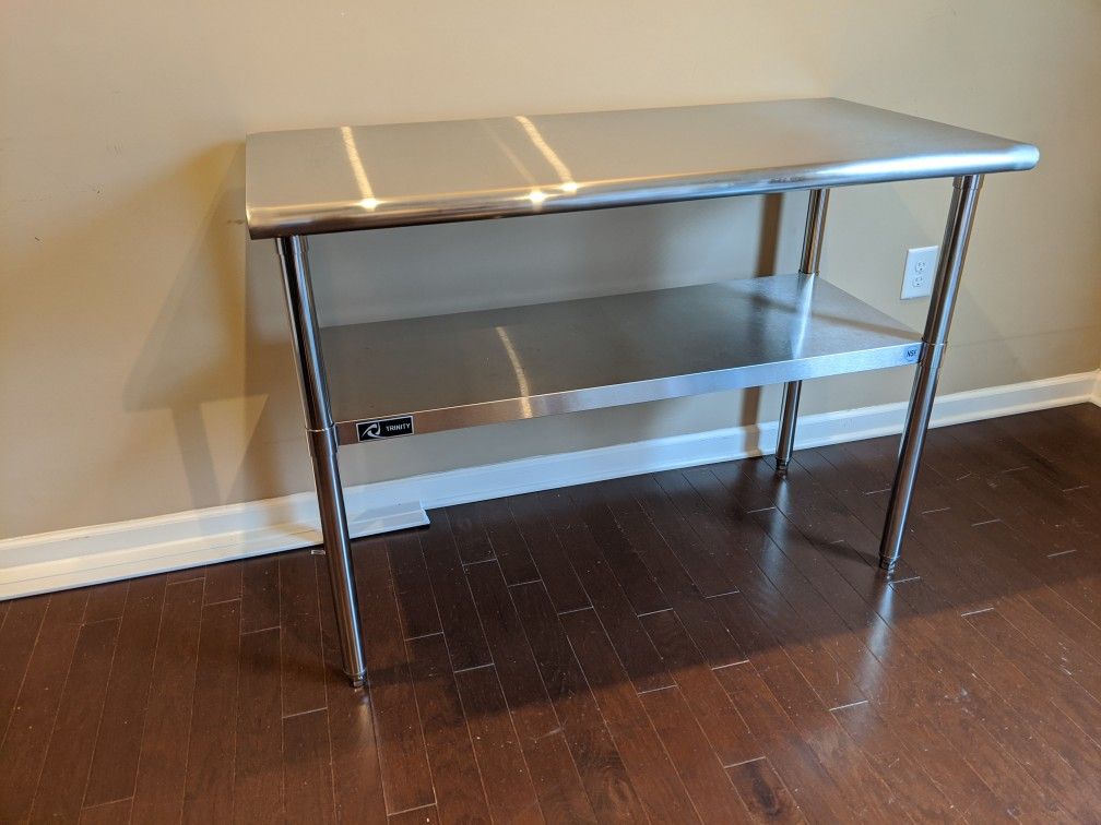 Trinity NSF stainless steel table