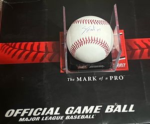 Noelvi Marte JSA Cincinnati Reds Autographed Baseball
