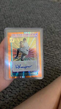William Kepner Donruss Autograph Numbered To 25