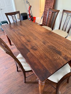 Free Dining Set and Shelves