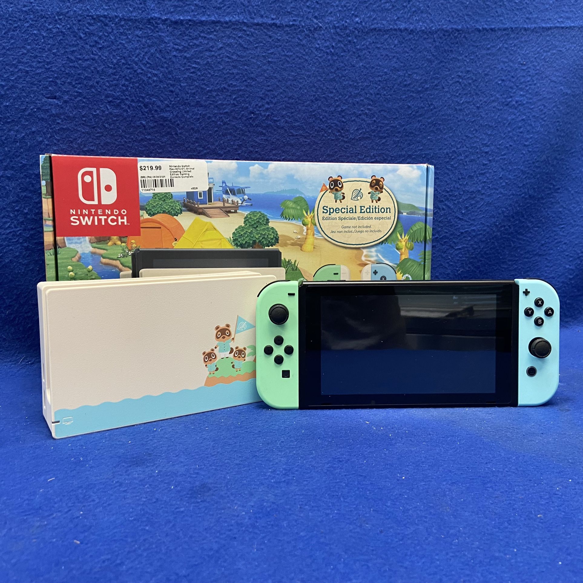 Nintendo Switch Animal Crossing Limited Edition Gaming Console 11046716