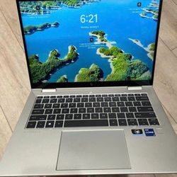 Touchscreen Laptop HP EliteBook X(contact info removed) G9 2-in-1 i7-1265U 16GB 512GB W11P