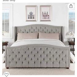 King Size Bed Frame Only, In Very Good Condition Only Use For 6 Months 