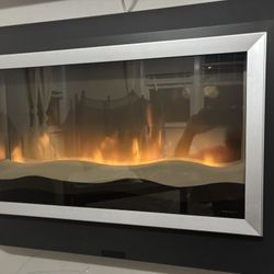 Wall Mounted Fireplace 