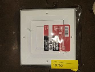 Everbilt 6 in x 6 in Aluminum Ceiling Diffuser
